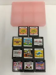【中古品】 NintendoニンテンドーDS用ゲームソフト マリオパーティDS & New スーパーマリオブラザーズ & マリオカートDS & ドラゴンクエストモンスターズ ジョーカー2 プロフェッショナル 他カートリッジ11点セット ゲーム ケース付き