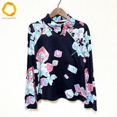 新品 LEONARDレオナール トップス カットソー シルク混 総柄 LL - メルカリ