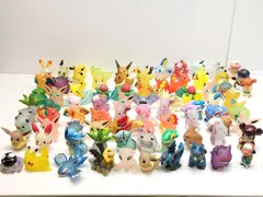 ポケモン 指人形 クリアカラー多め ピカチュウ/ミュウツー/トレーナー 大量まとめセット