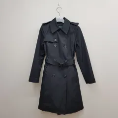 ローレン ラルフローレン ブラック ベルト付き トレンチコート XXSサイズ