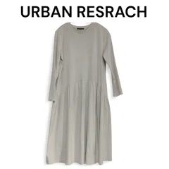 URBAN RESEARCH　アーバンリサーチ　ワンピース長袖　アイボリー　FREE