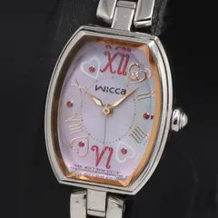 ソーラー シチズン ウィッカ 石付 B036-R005189 シェル文字盤 レディース腕時計 2000000 NSK KRK