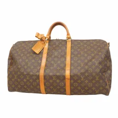 【6ba1415】ルイヴィトン ボストンバッグ モノグラム キーポルバンドリエール60 M41412 ブラウン【中古】メンズ レディース ユニセックス