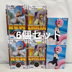 미개봉 Re:제로부터 시작하는 이세계 생활 피규어 6개 세트 LF2308 f107