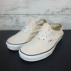 VANS LOW CUT SNEAKER バンズ ローカットスニーカー 23.5cm キャンバス 生成 721278 L11426