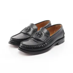 グッチ GUCCI ローファー インターロッキングG 738676 レザー シューズ ローファー レディース Used A