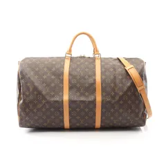 ルイ・ヴィトン LOUIS VUITTON ボストンバッグ キーポル バンドリエール60 M41412 PVCコーティングキャンバス レザー キーポル・バンドリエール60 ユニセックス Used A