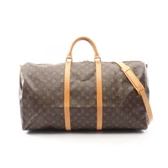 ルイ・ヴィトン LOUIS VUITTON ボストンバッグ キーポル バンドリエール60 M41412 PVCコーティングキャンバス レザー キーポル・バンドリエール60 ユニセックス Used B