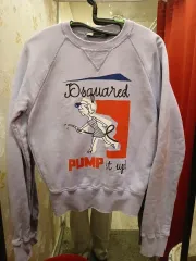 7/34 DSQUARED2 ディースクエアード2 スウェット ライトパープル S/M