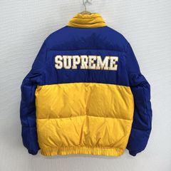 近年モデル 22aw 美品 Supreme グリッター ヨーク ダウンジャケット 