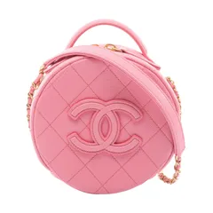 シャネル CHANEL ショルダーバッグ マトラッセ AS3875 ピンク キャビアスキン(グレインドカーフ) マトラッセ スモール バニティ チェーンショルダー レディース
