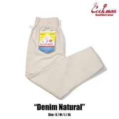 Cookmanシェフパンツ Chef Pants Denim Naturalのサムネイル