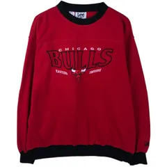 古着 90年代 リー Lee NBA CHICAGO BULLS シカゴ ブルズ プリントスウェットシャツ トレーナー メンズL相当 ヴィンテージ/eaa610059