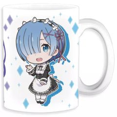 【中古】マグカップ・湯のみ(キャラクター) ラム＆エミリア＆レム マグカップ 「Re：ゼロから始める異世界生活 Memory Snow」