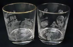 【中古】グラス(キャラクター) 麦わらの一味 新元号入りメモリアル和柄グラスセット(2個組) 「ワンピース×ニッポンハム さぁ新時代。食がニッポンを元気にする!プレゼントキャンペーン」 Cコース当選品