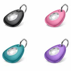 AirTag用 TPU保護ケース 防水 耐衝撃 カラビナ付