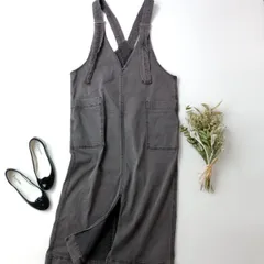 patterntorso パターントルソ アンティカ デニムサロペスカート ヴィンテージブラック(93K＋9394)26H☆