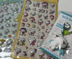 追憶編のアイ猫ステッカーキーホルダー