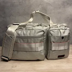 BRIEFING GOLF CLASSIC CLUB BOSTON AIR ベージュ 2WAY ボストンバッグ 大容量 47cm A4収納可 ショルダー付き ゴルフ 出張 旅行 505のサムネイル