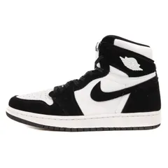 美品 NIKE ナイキ WMNS AIR JORDAN 1 RETRO HIGH OG TWIST (CD0461-007) 2019年 エアジョーダン ブラック メタリックゴールド サイズ：WMNS US8 25.0cm スニーカー