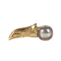 TADY&KING K18 Eagle Head Bead Gold Silver ONE SIZE Accessory Jewelry Brand [Men's]