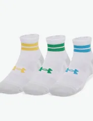 UNDER ARMOUR パフォーマンステッククォーターソックス3足 25-27cm