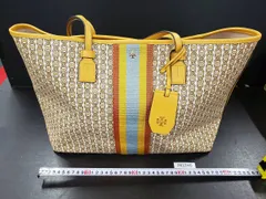 【2622H5】トリーバーチTory Burch ジェミニリンクキャンバストートバッグ