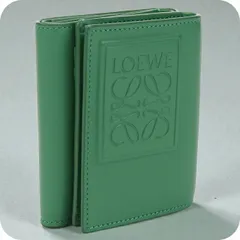 ロエベ LOEWE 財布 レディース  アナグラム トライフォールドウォレット