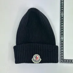 MONCLER ブラック ニット帽