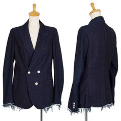 美品 Y's ワイズ ダブルブレストブレザー グレー - メルカリ