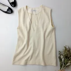 JOURNAL STANDARD relume ジャーナルスタンダードレリューム スラブジャージーベスト ナチュラル (93K＋9512)26H