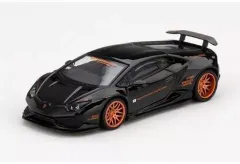 【中古】ミニカー 1/64 LB★WORKS ランボルギーニ ウラカン バージョン 1 左ハンドル(ブラック) 「ミニGTシリーズ」 [MGT00234-L]