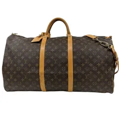 LOUIS VUITTON ルイ・ヴィトン キーポル バンドリエール 60 ボストンバッグ M41412 メンズ モノグラム ブラウン 中古