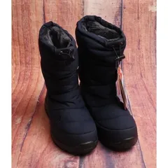 新品正規 ノースフェイス 海外限定 グースダウン充填 ボア履き口 17 W BOOTIE CLASSIC ブーティー/ブーツ 22cmネイビー(NAV)
