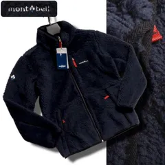 新品正規 mont-bell モンベル 海外限定 ボンディング Rodney 厚手 シェルパフリース/ジャケット 105(XL) ネイビー(NAVY) WUJF233