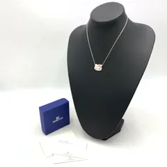 【中古品】SWAROVSKI スワロフスキー HELLO KITTY PENDANT NECKLACE ハロー キティ ペンダント ネックレス アクセサリー 【192-260210-ya-08-izu】