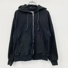 古着 used　Champion　チャンピオン　リバースウィーブ　フルジップスウェットパーカー/フーディー　黒　ブラック　Mサイズ