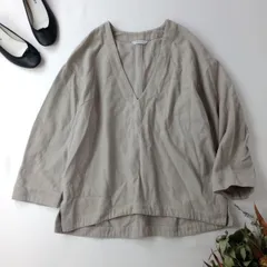 YONFA ヨンファ コットン Vネック プルオーバー コットン 綿 100