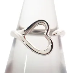 2026年最新】TIFFANYシルバー925オープンハートリング10号の人気