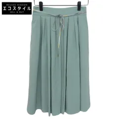 BLUE LABEL CRESTBRIDGE ブルーレーベルクレストブリッジ 美品 デュアルライト ウェザースカート レディース グリーン 36 24年製 36