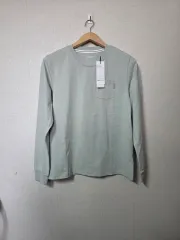 新品 カルバン・クライン ポケット付き 長袖Tシャツ ミント色 サイズ 100