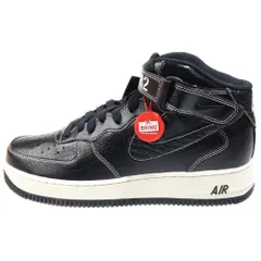 NIKE (ナイキ) AIR FORCE 1 MID LX OUR FORCE 1 エアフォース1 LX フォース1 ミッドカットスニーカー ブラック US9/27.0cm DV1029-010
