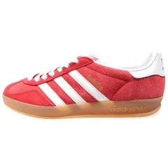 adidas (アディダス) GAZELLE INDOOR ガゼル インドア ローカットスニーカー レッド US8.5/26.5cm JI2063