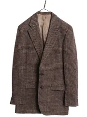 【お得なクーポン配布中!】 90s USA製 POLO UNIVERSITY CLUB ラルフローレン ツイード テーラード ジャケット メンズ XL 程/ オールド ポロ ブレザー ウール チェック