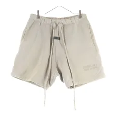 FEAR OF GOD ESSENTIALS (フィアオブゴッド エッセンシャルズ) フロントロゴ スウェットハーフパンツ ショーツ ベージュ