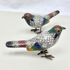 七宝焼 りんご型小物入れ ミニ レトロ アンティーク セット - メルカリ