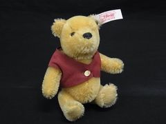 赤ハーマン社製ウィニー・ザ・プー　2001年　くまのプーさん　限定品　レア　美品 赤ハーマン社製ウィニー・ザ・プー 2001年 くまのプーさん 限定品 レア