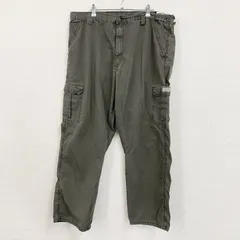 古着 used　Wrangler 　ラングラー　カーゴパンツ　ワークパンツ　ジップフライ　チャコールグレー　40サイズ