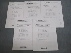 四谷大塚 小6 予習シリーズ下 Bコース 第1〜5回 2022年実施 国語/算数/理科/社会 テスト計5回 通年セット 015m2D