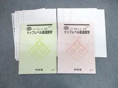 河合塾 トップレベル医進数学 状態良品 2021 春期/夏期 計2冊 010s0D